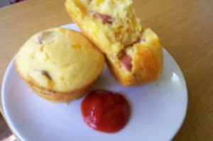 corn dog muffins