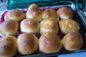 baked buns