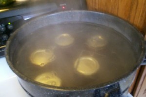 boiling water